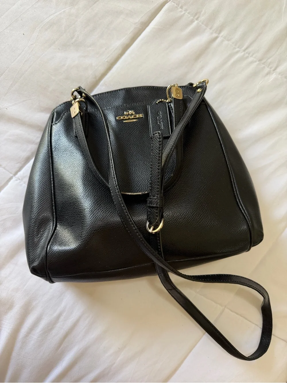 COACH Minetta Leather Crossbody Handbag F57847